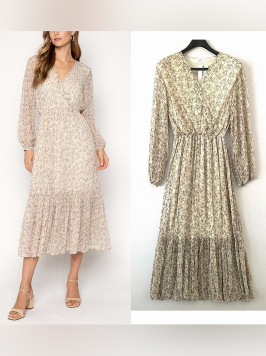 OAK + FORT Dresses & Skirts - Oak and Fort Midi Floral Dress